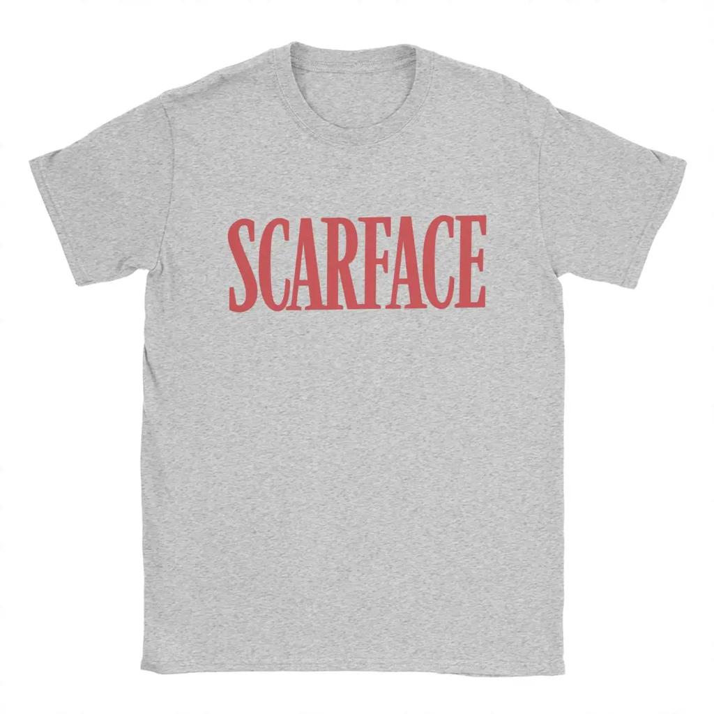 Scarface Logo T Shirt 100% Cotton Clothes Vintage Short Sleeve O Neck Tee Shirt Arrival T-Shirts