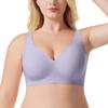 Ladies' Seamless Underwear: Push-Up, Wire-Free, Fixed Cups, Lightweight Bra Plus Size Women's Comfortable and Breathable