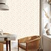 Hearts Wallpaper White and Cream 50x1000
