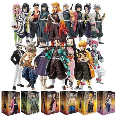 Аниме Клинок, рассекающий демонов Kimetsu no Yaiba Камадо Тандзиро Агацума Дзэницу Нэдзуко Воин ПВХ Фигурка Модель Действия Игрушки Праздничные Подарки