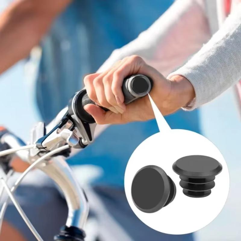 6pcs Bicycle Handlebar End Plugs Anti-Scratch Universal Fit Handlebar Caps for Road Mountain City Bikes Outdoor Cycling
