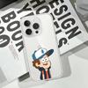 Милый Чехол для Телефона Гравити Фолз-S Мягкий Прозрачный Чехол Для IPhone 17 16 15 14 13 12 11 Pro Max Mini Plus Защитный Чехол