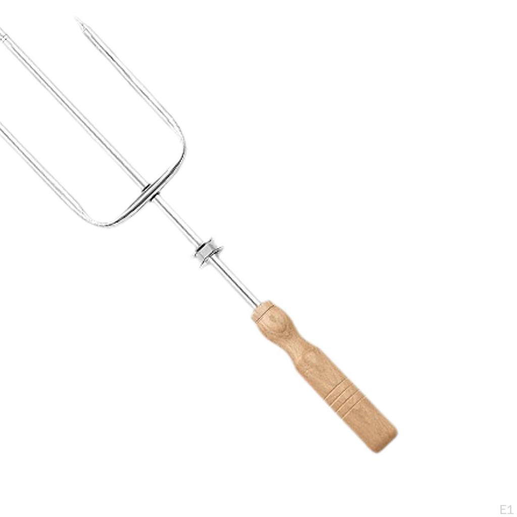 Вилка для барбекю, шампур для гриля, простая в использовании переносная подставка для приготовления шашлыка для пикника на открытом воздухе