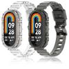 Прозрачный мягкий ремешок из ТПУ для Mi Band 8/Band 7 для Xiaomi Band 5/6, сменный спортивный браслет для MiBand 7, аксессуары для умных часов