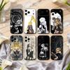 Чехол для телефона M-Misa D-Death-H N-Note-E для iPhone 17pro, 16,15,14,13,12,11 X XR Plus, Другие Мягкая Черная Крышка