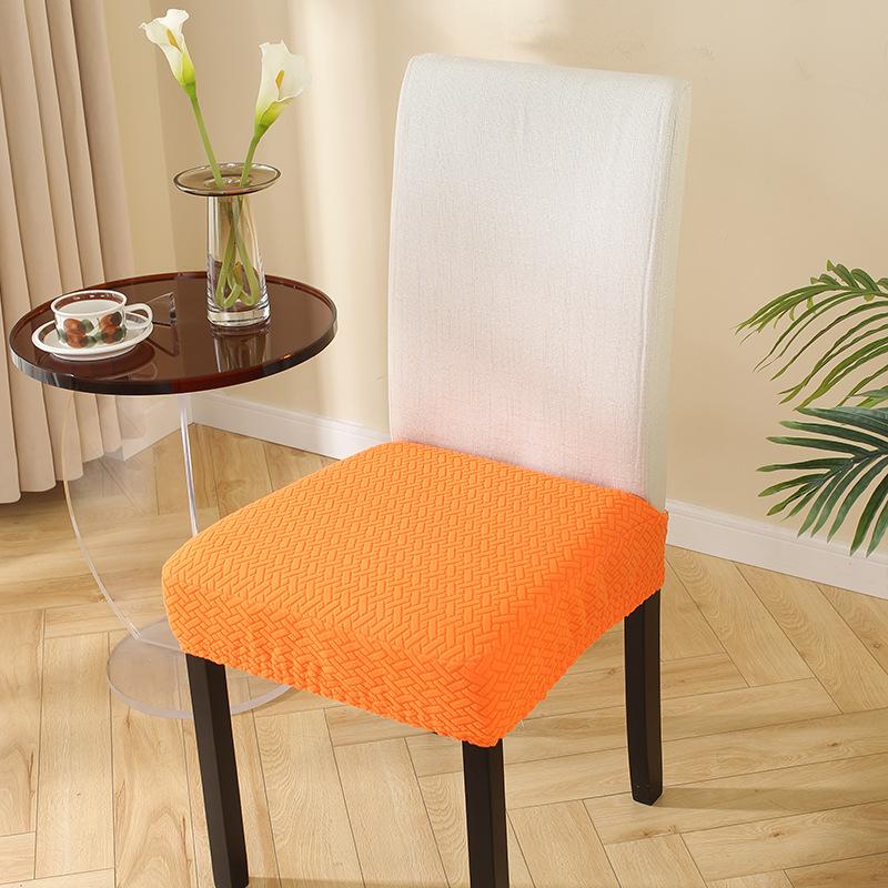 Thickened detachable and washable restaurant chair cover dust cushion cover suitable for bedroom restaurant hotel and banquet protective covers