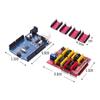 3D Printer Accessories CNC Shield R3 Board A4988 Driver Kit With Heat Sink For Engraver 3D Printer