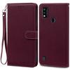 A51 Case For ZTE Blade A51 Case Soft Silicone Leather Flip Wallet Case For ZTE Blade A51 Case Back Cover Coque Fundas Etui