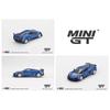 MINI GT Масштаб MiJo Toys 2023 CHEVROLET CORVETTE Z06 СИНИЙ США MiJo Toys Эксклюзив Chevrolet Corvette Z06 2023 Elkhart Lake Blue Metallic 164 -