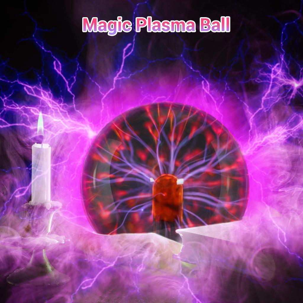 Lancoon Плазменный шар Световая лампа Статическое электричество Глобус Электрический шар-молния Сенсорный USB-питание Туманность Гром Молния Подключаемый Плазменный