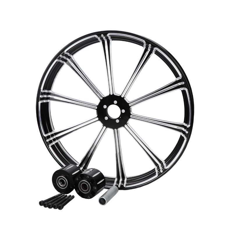 Forged Aluminum Wheel for 2008+ Harley Touring Models with Dual Discs (ABS-Compatible)