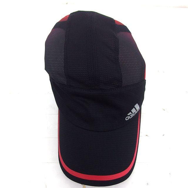 Б/у кепка adidas Domestic Genuine с сеткой, логотипом, полосой, 54-57, черная, розовая, черная /TT