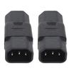 2 шт. Адаптер питания IEC320 C14 - IEC320 C21 IEC320 C14 - C21 PDU UPS Удлинитель вилки питания 10-15А 125-250В