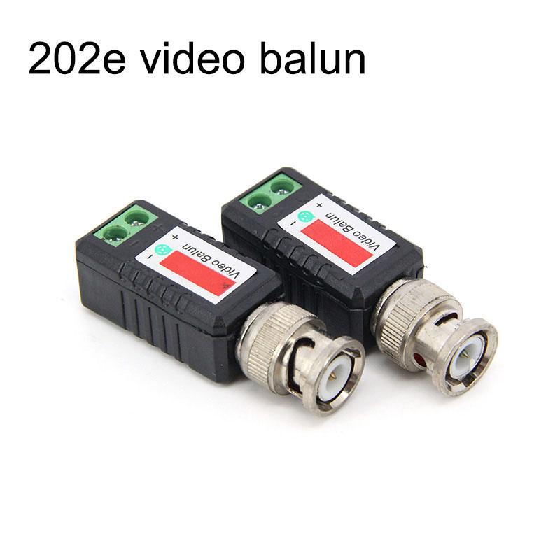 1 пара 4 типа 1080P 8MP Пассивный cctv Видео балун RJ45 CCTV Трансивер Coax BNC Разъем питания для HDCVI HDTVI AHD камеры