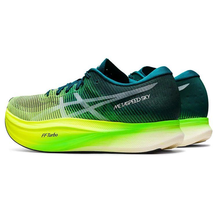 Asics Кроссовки унисекс Metaspeed Sky+ Velvet Pine Safety Yellow 1013A115-300