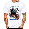 2025 Новая Tenere 700 Adventure SuperTenere 1200 Sport Футболка Мужская с коротким рукавом Поездка на мотоцикле Футболка Хип-хоп Парень Езда на мотоцикле Футболки