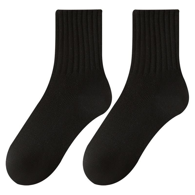 Женские осенне-зимние новые дезодорирующие, влагопоглощающие, удобные хлопковые носки-гольфы