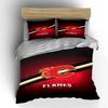"Calgary Flames Logo Design Bedding Set" Print Bedding Set Duvet Cover Pillowcases (1* Duvet Cover 2* Pillowcases Do Not Include Comforter)