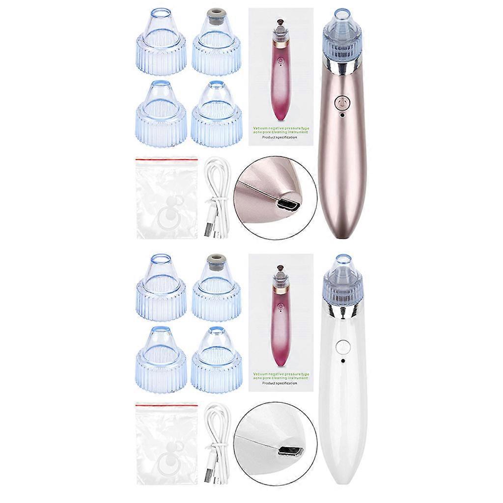 Blackhead Remover Pore Vacuum Electric Pore Cleaner USB Rechargeable for Women