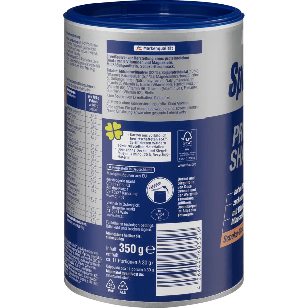 DM Sportness Protein Shake Powder 90 Chocolate 350g