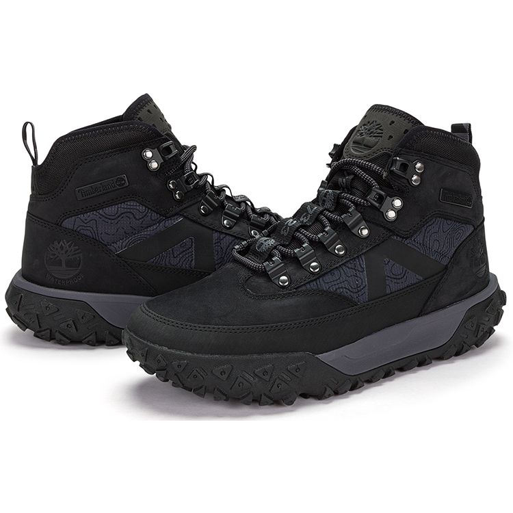 Timberland Водонепроницаемая легкая модная удобная функциональная обувь среднего размера для активного отдыха мужская обувь черного и серого цвета A5XRG-015