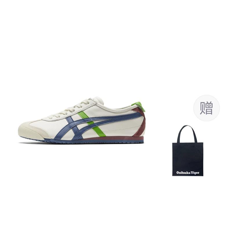 ONITSUKA TIGER Mexico 66 Slip-On 'Белый Малиновый Синий Зеленый' Мужские 1183A201-115