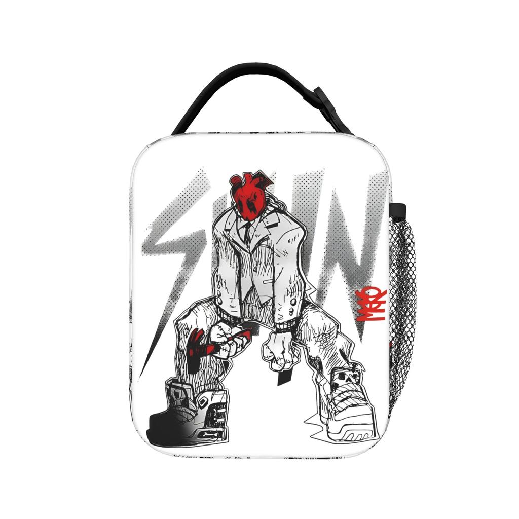 Dorohedoro Shin Insulated Lunch Bag Large Action Dark Science Lunch Container Thermal Bag Tote Lunch Box College Men Women