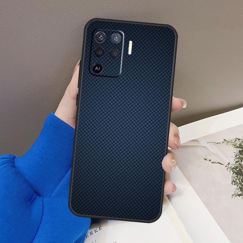 Кейс из кованого карбона для OPPO Find X5 X3 Pro A15 A74 A54 A94 A93 A91 A5 A9 A31 A53 2020 A53S A52 A72 Чехол