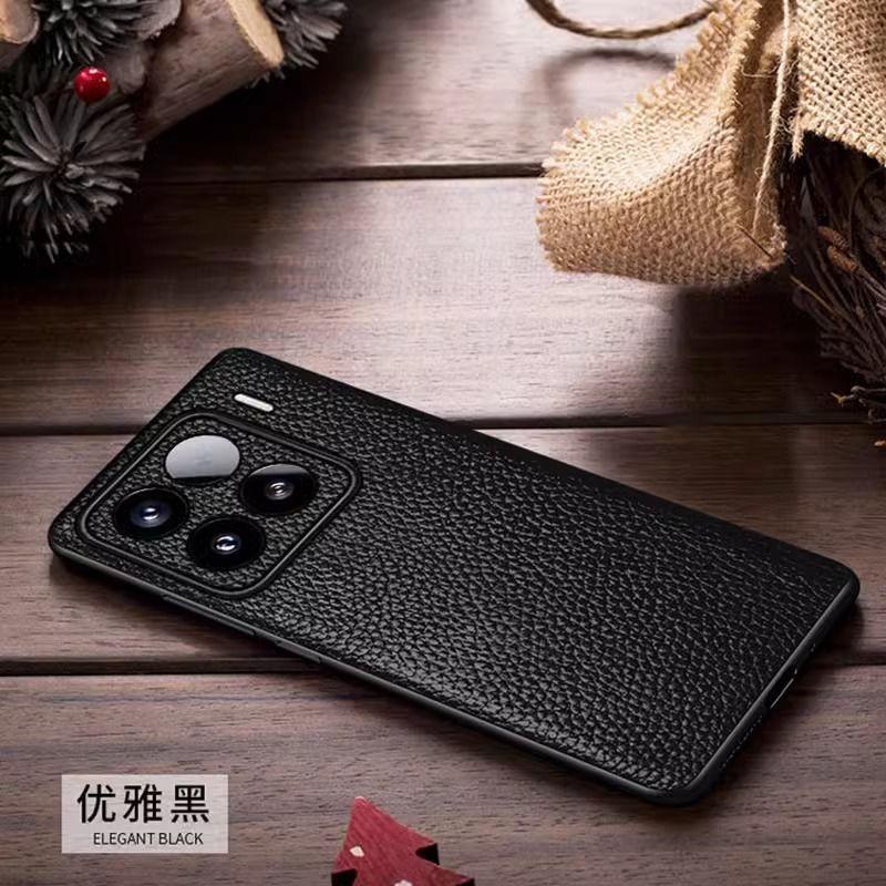 Genuine Leather Phone Case for Xiaomi 15 Ultra 14 13 11 Lite 12s Pro, Civi 3 2 1s Mix4 Crocodile Pattern Hard Protective Cover