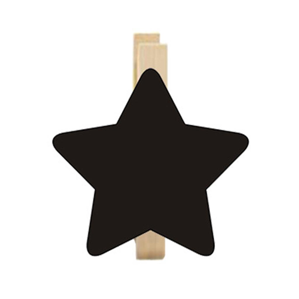 50Pcs Small Chalkboard Signs with Clips Small Wood Blackboard with Pegs for Wedding Birthday Place Card Name Card