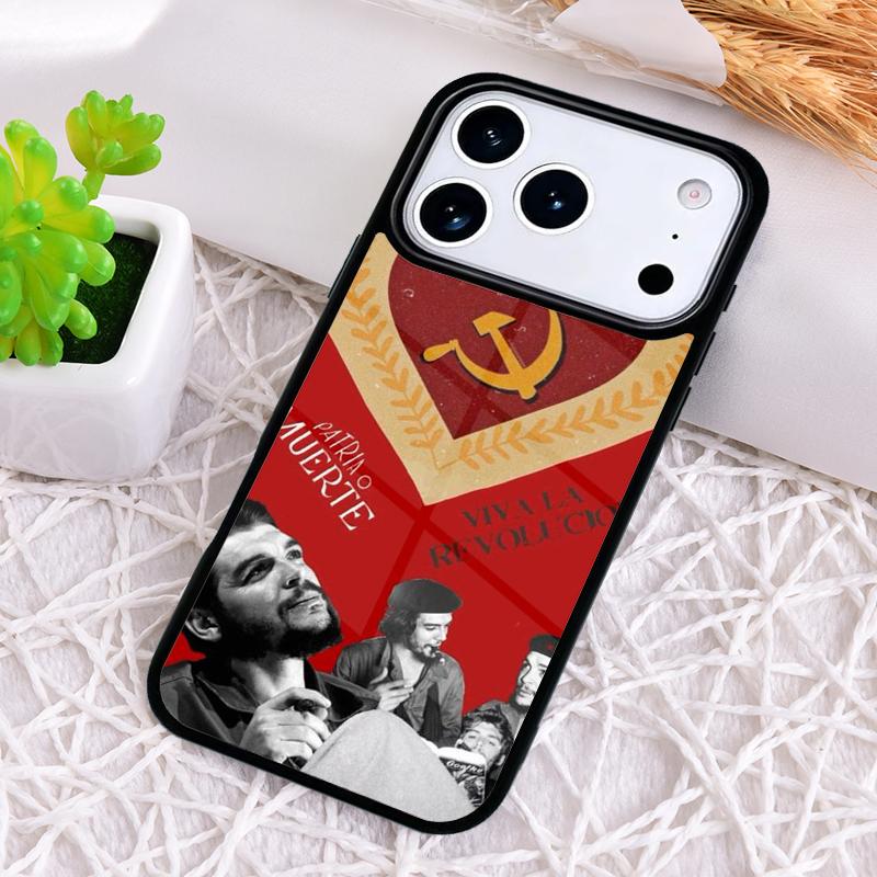 Чехол для телефона Че Гевара для iPhone 17 Air 16 15 11 12 14 13 Pro Max Ударопрочный чехол