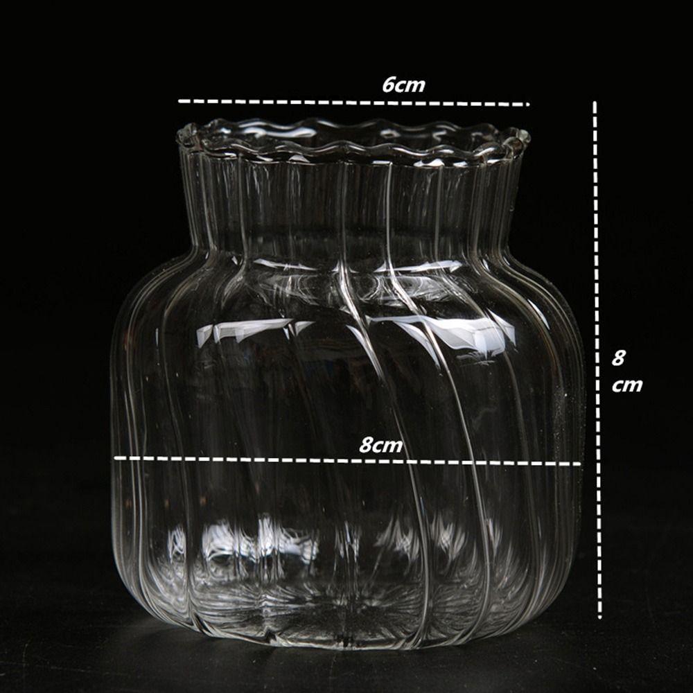 Hydroponic Nordic Creative Container Plant Bottle Glass Vases Flower Pot Table Vase