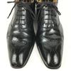Vintage Made in Spain ANTONIO RUFU Medallion Wholecut Business Shoes Black Size 39 (24.5) Men's(USED)