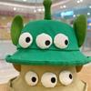 Lightweight Big Ear Fisherman Hat Sunscreen Cartoon  Sun Hat Three Eyes Bucket Hats  Fishing Caps
