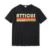 ATTICUS Gift Name Personalized Funny Retro Vintage Birthday T-Shirt Comfortable Cotton Men's T Shirt Street Oversized Tshirts