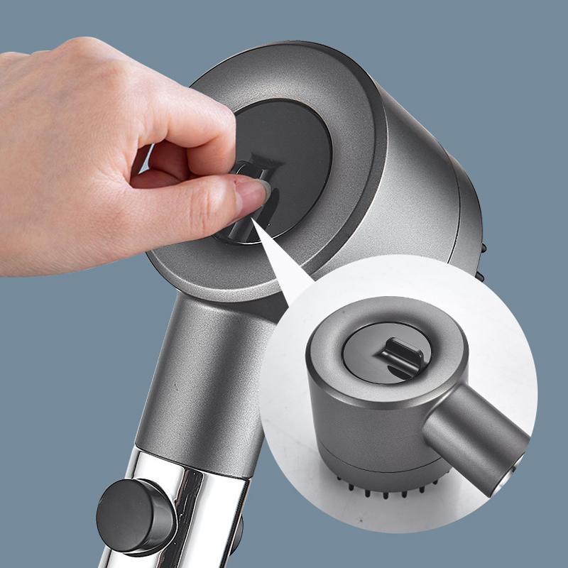 3-функциональная мощная насадка для душа с фильтром для ванной комнаты, душевая лейка с распылителем, уникальный дизайн, набор для душа в форме сердца