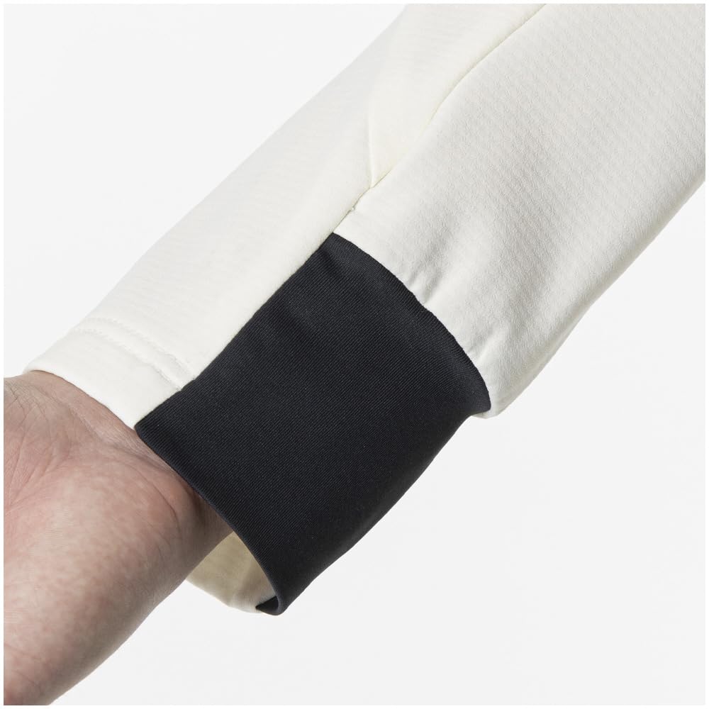 Training Wear Tech Shield Crew Neck Long Sleeve Windproof Stretch Water Repellent 32MCA553 Snow White XL [Mizuno] Men's