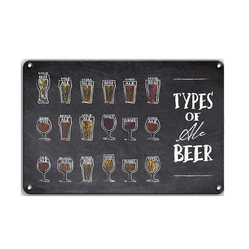 Винтажные приветствия, пиво, коктейль, жестяные вывески, декор, плакат, металлические вывески, настенная жестяная тарелка, живопись, человек, пещера, бар, кафе, художественные таблички, украшение