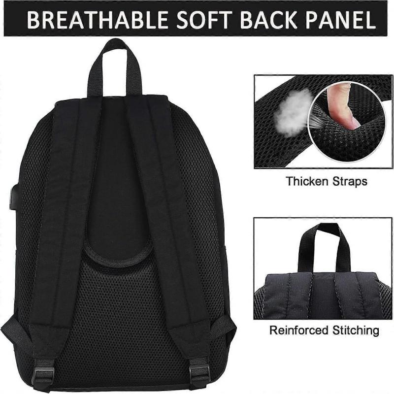 Новый школьный рюкзак с принтом Bubble Mart Labubu для учеников начальной и средней школы, модный дышащий повседневный рюкзак