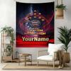 Fc Bayern Mnchen Custom Your Name Wall Decor Tapestry Art For Pet Memorial Birthdaywedding Party Backdrop Family Gift