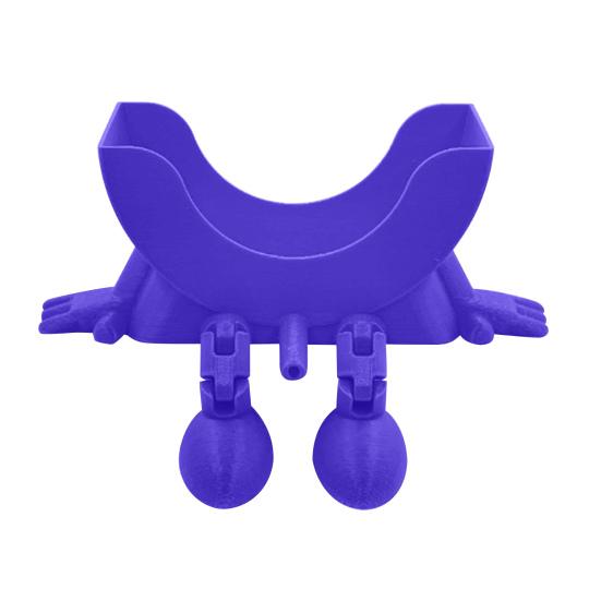 Держатель для губки, напечатанный на 3D-принтере, с дренажными ножками, подставка для губки для ванной, кухни, раковины, столешницы, многофункциональный органайзер для губок, полка для хранения