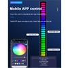 RGB музыкальное управление звуком, светодиодная подсветка, управление приложением, звукосниматель, голосовая активация, ритм-подсветка, цветная окружающая светодиодная подсветка, окружающая подсветка, НОВИНКА