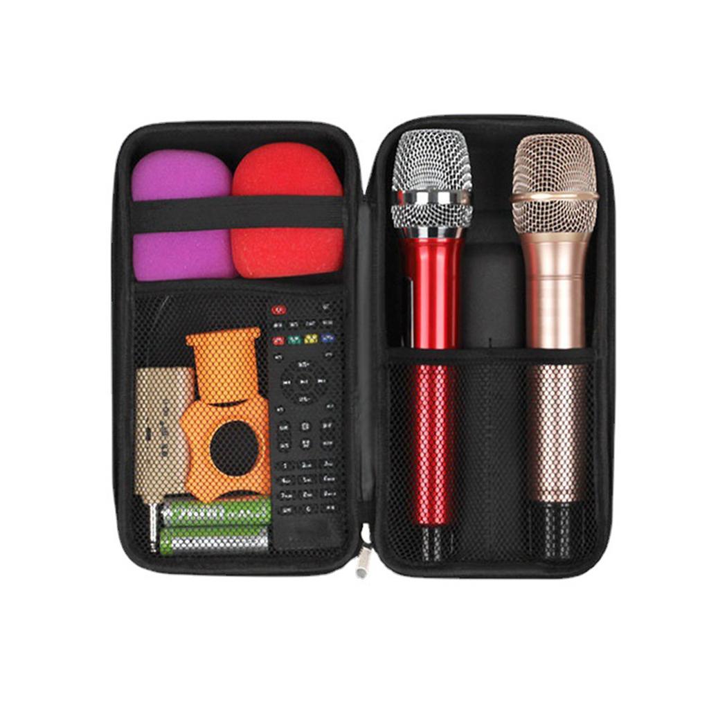 Ударопрочные и прочные жесткие EVA-оболочки Легкий кейс для хранения Коробка для хранения микрофона Конструкция из EVA Держатель для микрофона