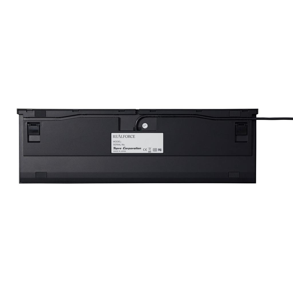 Topre REALFORCE R2 японская 108-матрица емкостная USB-клавиатура нагрузка 45 г лазерная гравировка без надписи кана черная бесконтактная R2-JP4-BK
