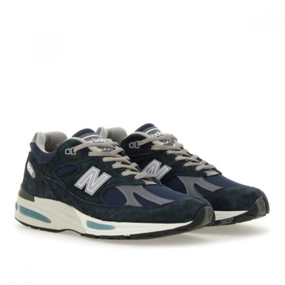 New Balance Suede U991 Lace Up Sneakers U991nv2 Navy