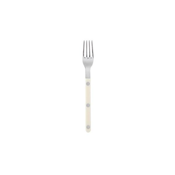 Saber Bistro Shiny Cake Fork 16cm, Ivory, 1 Piece, Korean Popular Tableware