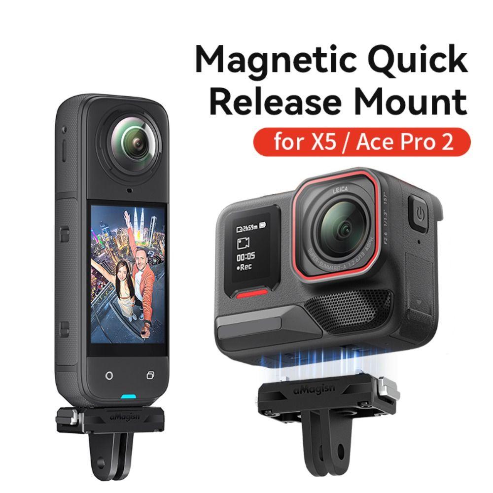 1/4 Screw Mount Bracket Base Adapter for Insta360 X5/Ace Pro 2/Ace Action Camera Accessories