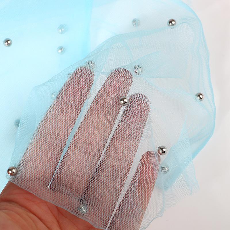 Реквизит для фотосъемки ногтей Марля с жемчугом Фотофон Тюлевые изделия Фотография Задники Декоративные материалы