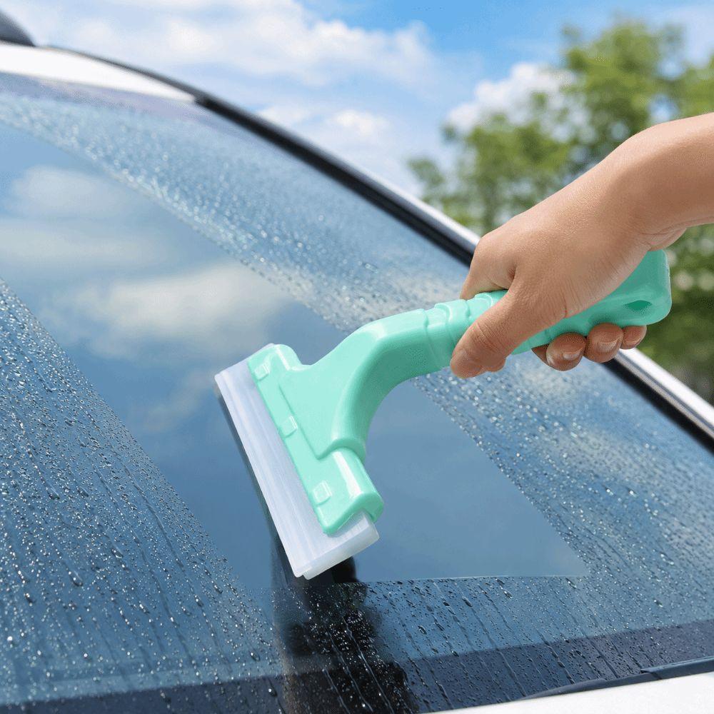 Flexible Head Silicone Scraper Lightweight Car Wrap Tool Windscreen Water Wiper Car Windshield