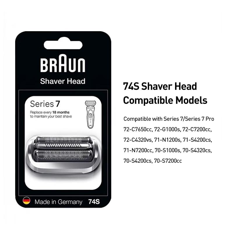 Braun Бритвенная головка 74S для электробритв Braun Series 7, Series 7 Pro